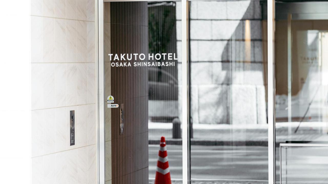 Takuto Hotel Osaka Shinsaibashi Bagian luar foto
