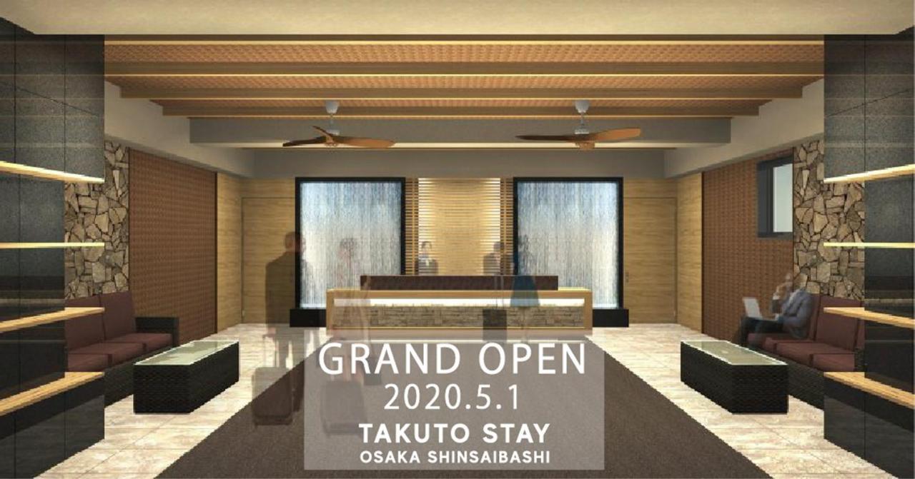 Takuto Hotel Osaka Shinsaibashi Bagian luar foto