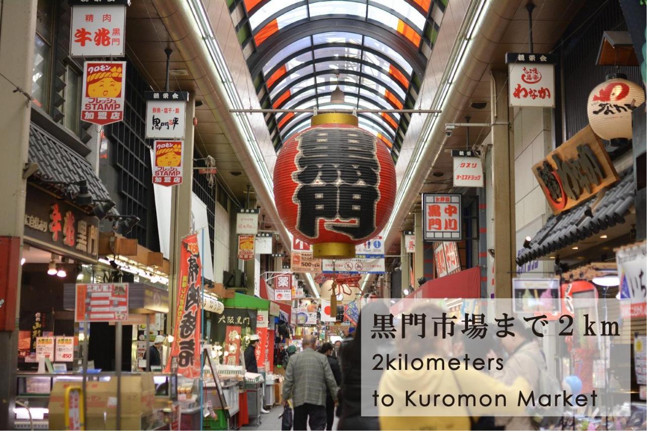Takuto Hotel Osaka Shinsaibashi Bagian luar foto